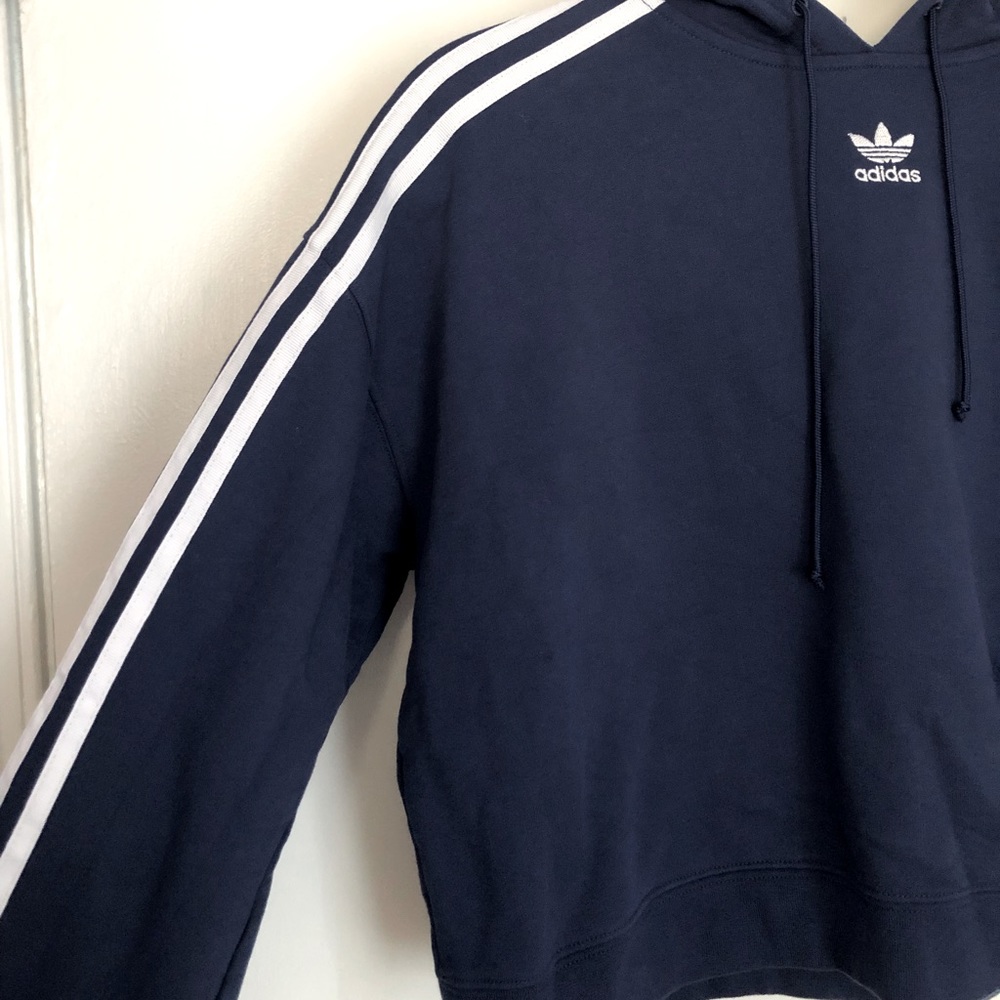 Adidas cropped hoodie